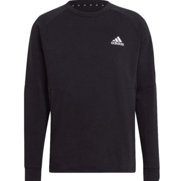 ADIDAS Black Designed For Game Sweatshirt Run Athletic Jersey HE9820 Mens XXL